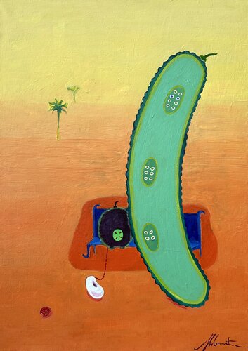 With a Sea View van Shlomit Aharonovitch, Schilderij te koop op Singulart