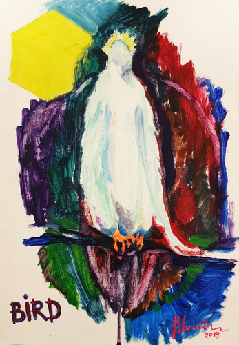 The Bird by Shlomit Aharonovitch, Work on Paper for Sale on Singulart