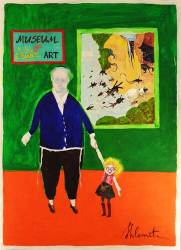 Museum of Fun Art di Shlomit Aharonovitch, Opera su carta in vendita su Singulart