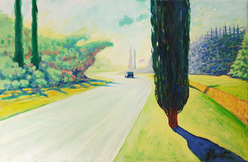 Travelling This Way von Shlomit Aharonovitch, Malerei kaufen auf Singulart