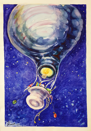 Urgent Relocation by Shlomit Aharonovitch, Work on Paper for Sale on Singulart