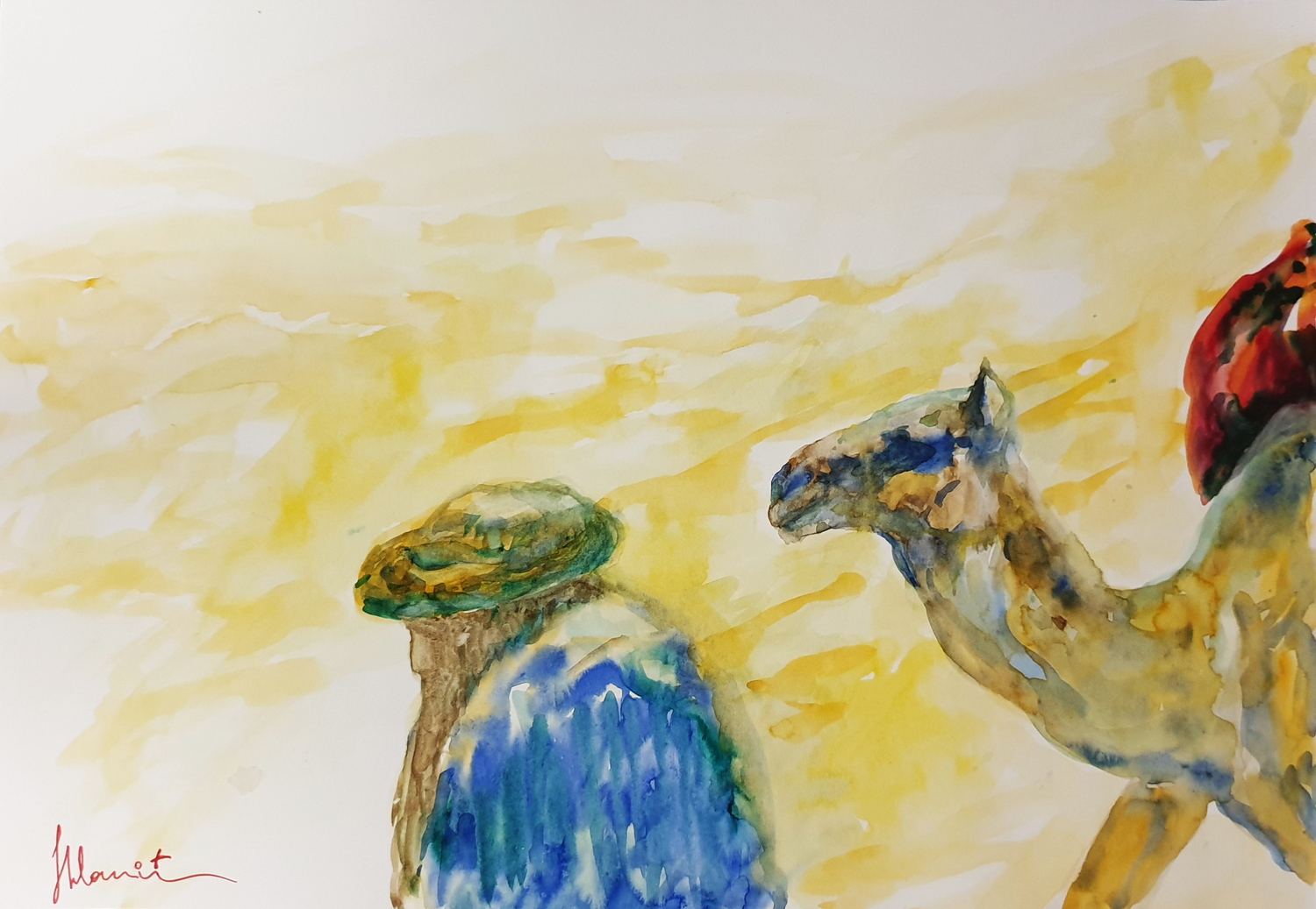 Crossing the Desert Shlomit Aharonovitch