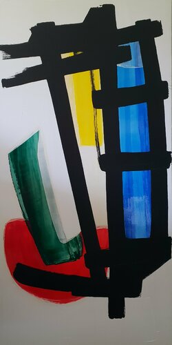 ASHAZIA (La balade des rois folkloriques) par Frédéric Halbreich, Peinture en vente sur Singulart