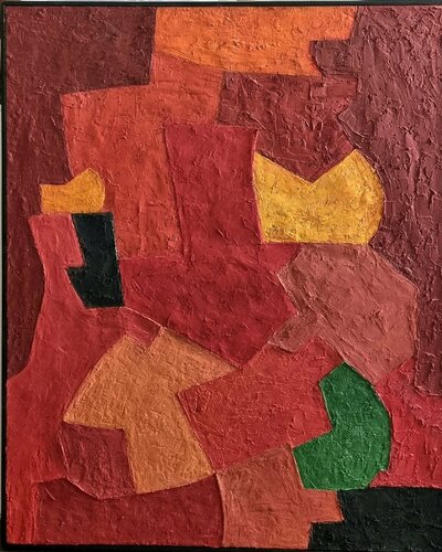 COMPOSITION 17 by Frédéric Halbreich, Painting for Sale on Singulart