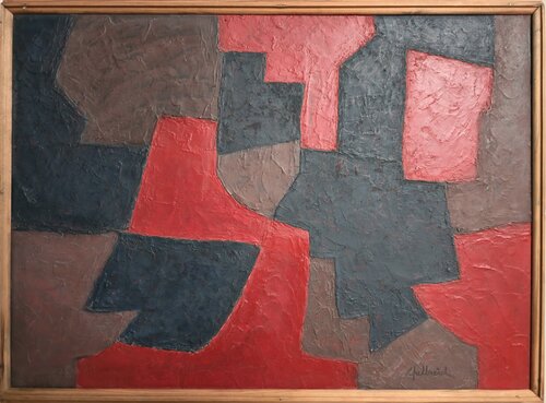 Propagation d'un cycle rouge by Frédéric Halbreich, Painting for Sale on Singulart