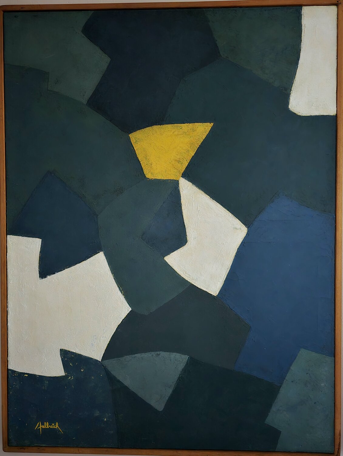 EXQUISE MOUVANCE D'UNE NOBLESSE AFFABLE Frédéric Halbreich Origineel schilderij te koop