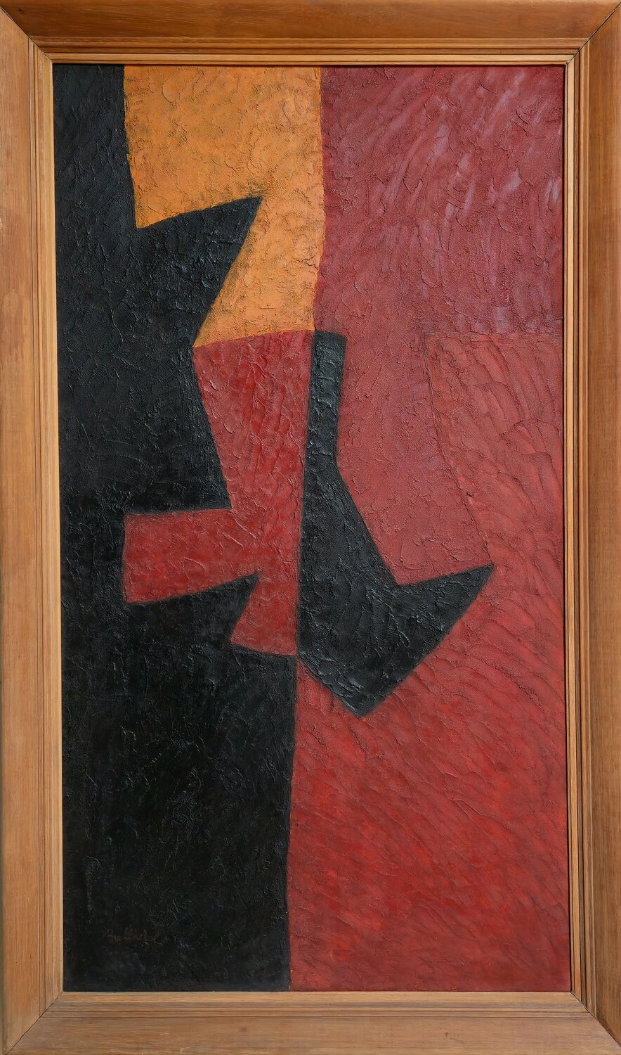 TRANSMISSION DE VALEURS Frédéric Halbreich Original painting for sale