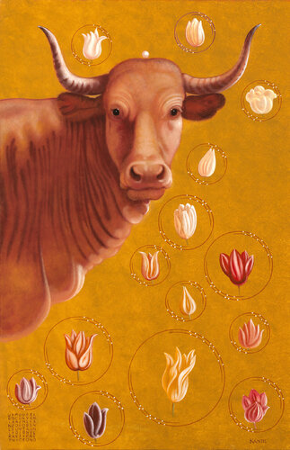 Le Boeuf ensoleillé de Lukas Kandl, Pintura a la venta en Singulart