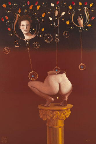 Le bouquet fragile van Lukas Kandl, Schilderij te koop op Singulart