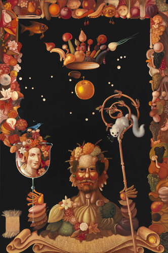 Vertumnus couronné van Lukas Kandl, Schilderij te koop op Singulart