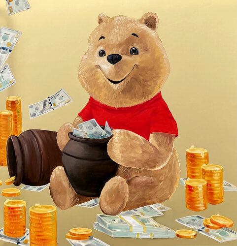 POT OF SWEETS von Elena Ivaniuk, Malerei kaufen auf Singulart