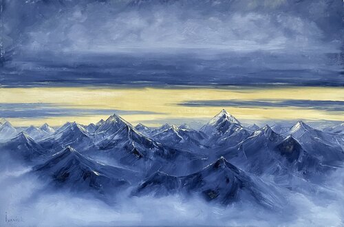 Between Heaven and Earth von Elena Ivaniuk, Malerei kaufen auf Singulart