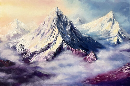 In the Heaven von Elena Ivaniuk, Malerei kaufen auf Singulart