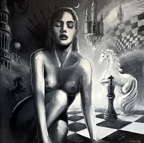 Dreaming van Elena Ivaniuk, Schilderij te koop op Singulart