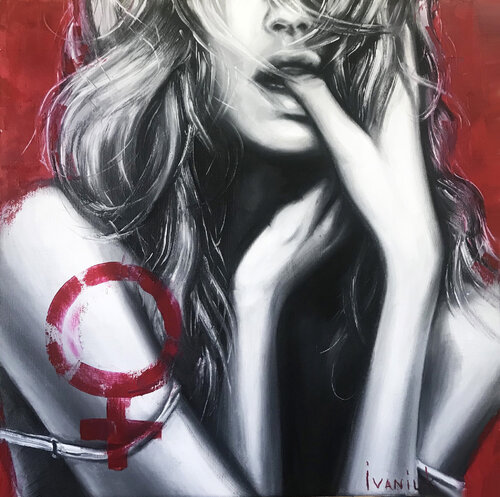 Woman von Elena Ivaniuk, Malerei kaufen auf Singulart