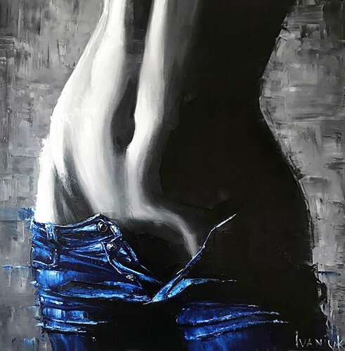 Temptation di Elena Ivaniuk, Pittura in vendita su Singulart