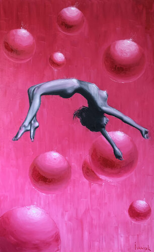 Flight Up by Elena Ivaniuk, Painting for Sale on Singulart