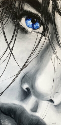 The Sky in the eyes van Elena Ivaniuk, Schilderij te koop op Singulart