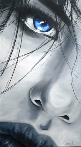 Sky in the eyes III von Elena Ivaniuk, Malerei kaufen auf Singulart