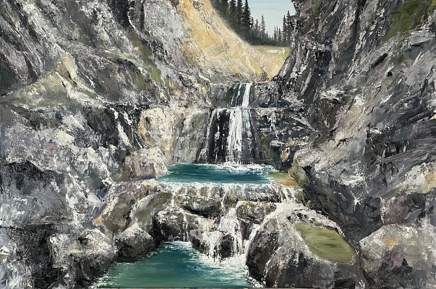 Waterfall Elena Ivaniuk