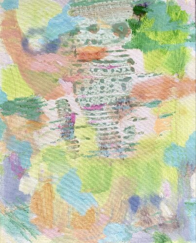 PEQUEÑO ECOSISTEMA III by Isabel Ruíz Perdiguero, Painting for Sale on Singulart