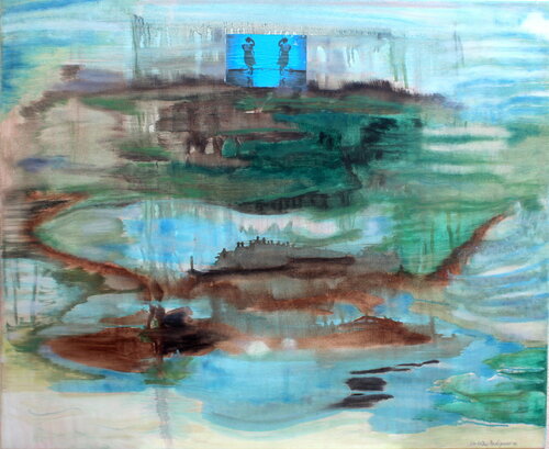 ANEGADOS di Isabel Ruíz Perdiguero, Pittura in vendita su Singulart