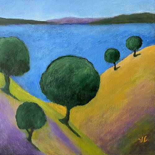 Talk to the Trees van Victoria Lakes, Schilderij te koop op Singulart