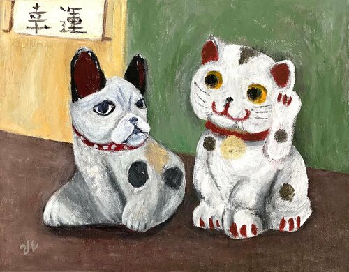 Lucky Charms by Victoria Lakes, 회화 for Sale on Singulart