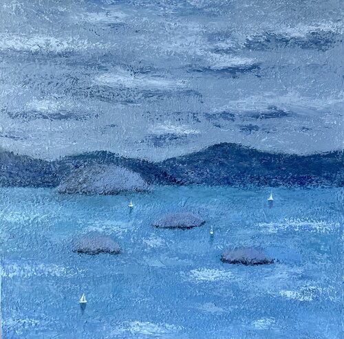 Les Trois-Îlets by Victoria Lakes, 회화 for Sale on Singulart