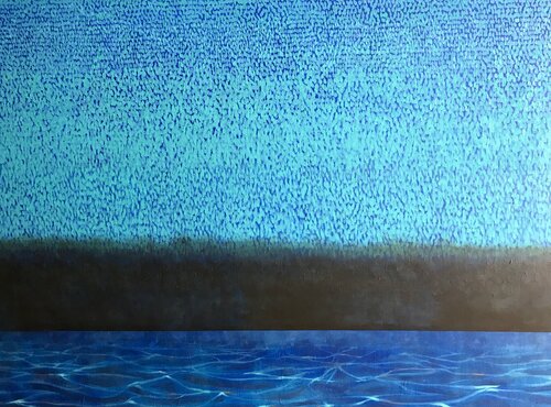 Mediterranean di Arribas - Forcada, Pittura in vendita su Singulart