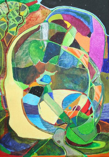 Conte d'estiu van Arribas - Forcada, Schilderij te koop op Singulart