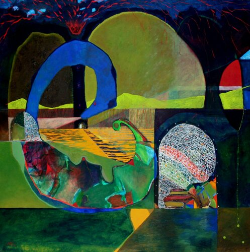 Passat, present, futur by Arribas - Forcada, Painting for Sale on Singulart