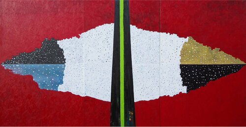 Broken Structure (Catalan Composition) di Arribas - Forcada, Pittura in vendita su Singulart