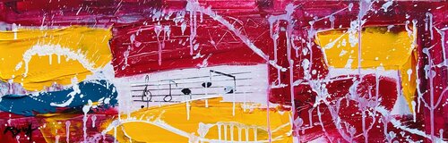 QUELQUES NOTES DE MUSIQUE ... par Mr Mindwash, Peinture en vente sur Singulart