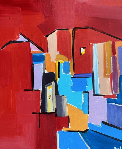 LE PASSAGE van Mr Mindwash, Schilderij te koop op Singulart