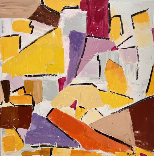 Les collines de Provence van Mr Mindwash, Schilderij te koop op Singulart
