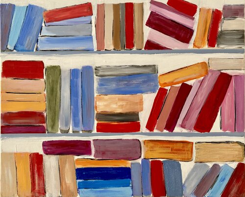 LES LIVRES DU SAVOIR by Mr Mindwash, Painting for Sale on Singulart