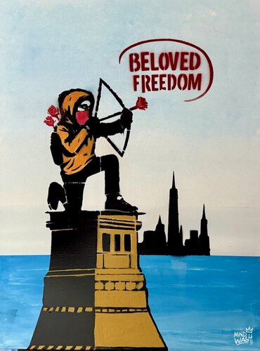 LIBERTÉ CHÉRIE N° 24 by Mr Mindwash, Painting for Sale on Singulart