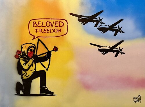 LIBERTÉ CHÉRIE N° 82 by Mr Mindwash, Painting for Sale on Singulart