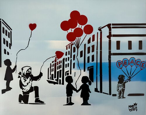 LIBERTÉ CHÉRIE N° 56 by Mr Mindwash, Painting for Sale on Singulart