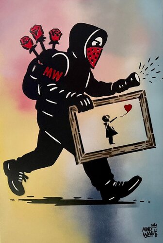 LIBERTÉ CHÉRIE N° 87 by Mr Mindwash, Painting for Sale on Singulart