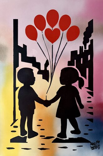 LIBERTÉ CHÉRIE N° 481 von Mr Mindwash, Malerei kaufen auf Singulart