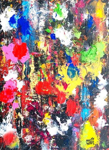 ❖ Digigraphie ❖ «LES FLEURS DU JARDIN » by Mr Mindwash, Work on Paper for Sale on Singulart