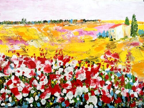 ❖ Digigraphie ❖ «LES PETITES FLEURS » van Mr Mindwash, Werk op papier te koop op Singulart