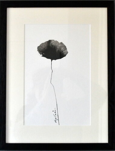 "Noir Désir" 4 by Sophie Duplain, 종이 for Sale on Singulart