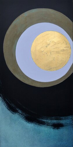 "L'Astre d'Or" van Sophie Duplain, Schilderij te koop op Singulart