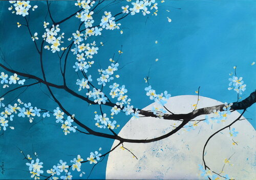 "Yume" di Sophie Duplain, Pittura in vendita su Singulart