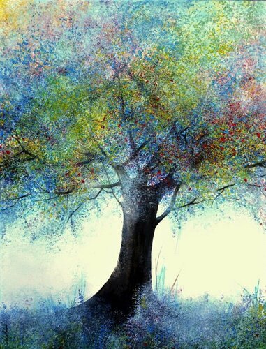 "A l'Ombre des Couleurs" di Sophie Duplain, Pittura in vendita su Singulart