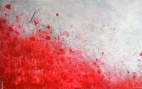 "Absolu Rouge" di Sophie Duplain, Pittura in vendita su Singulart