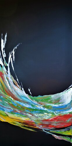 "Surf" di Sophie Duplain, Pittura in vendita su Singulart